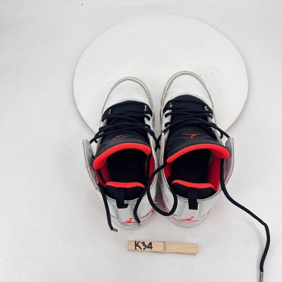 Nike Air Jordan Flight Club 91 Youth Size 4.5Y Women 6 DM1685-106 White Red Shoe - Picture 9 of 11